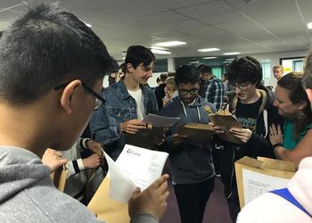 Celebrations at Forest for GCSE results 2018