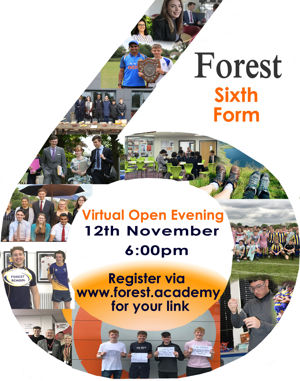 Big a4 orange 6 with photos and forest sixth form left 6.00pm