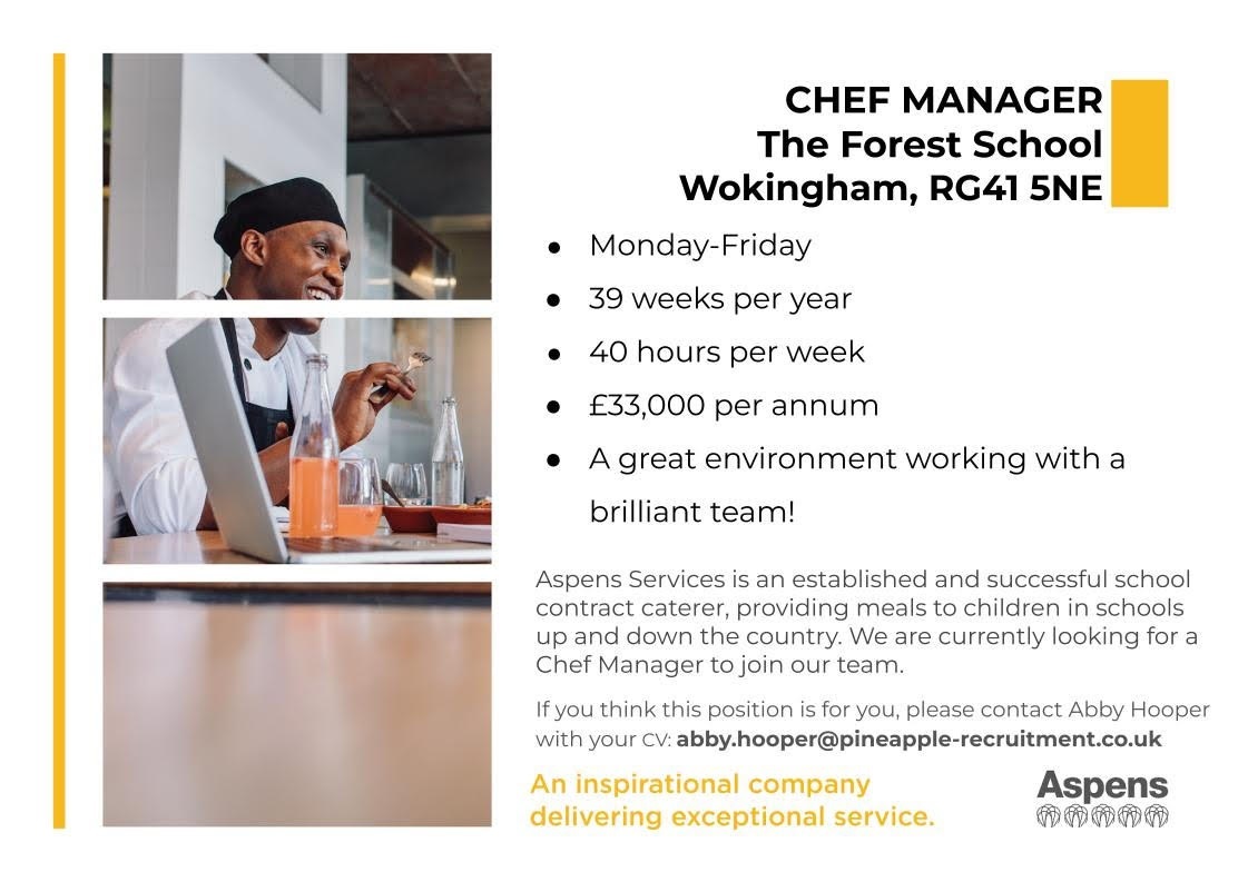 Chef Manager Forest School