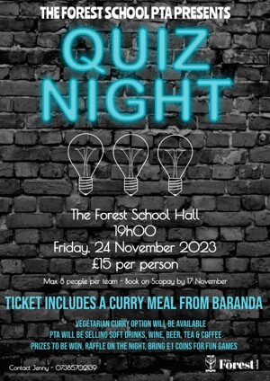 Quiz Night 24 November 23